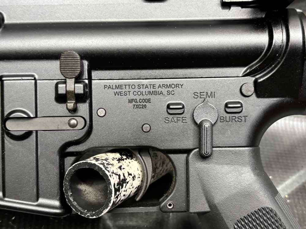 Palmetto 16" 5.56 M4 Carbine retro clone quad rail 5.5# trigger FRT option-img-4