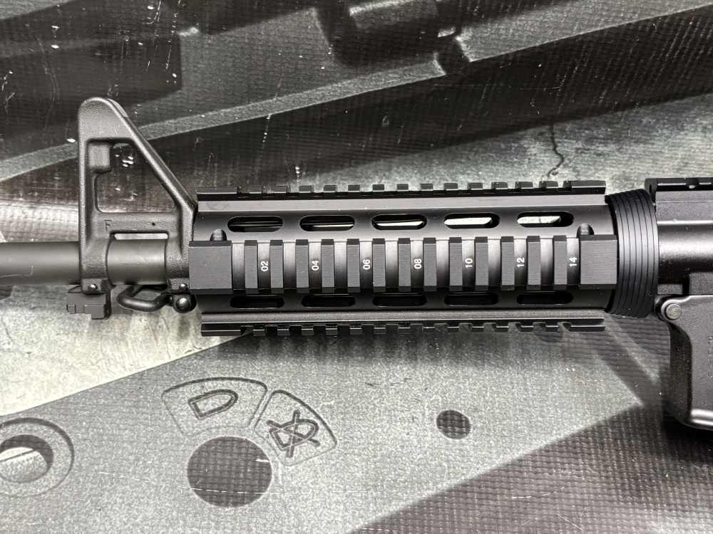 Palmetto 16" 5.56 M4 Carbine retro clone quad rail 5.5# trigger FRT option-img-8