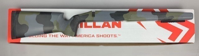 McMillan A3 Fiberglass Camo Stock for Impact Precision 737R NBK NEW-img-0