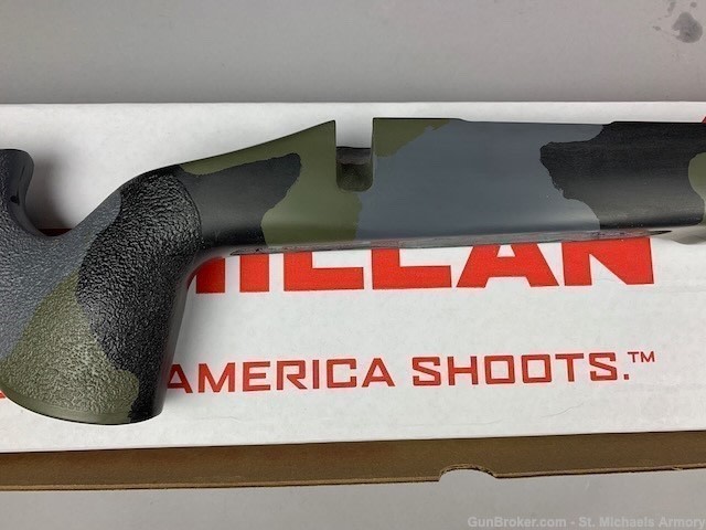 McMillan A3 Fiberglass Camo Stock for Impact Precision 737R NBK NEW-img-3