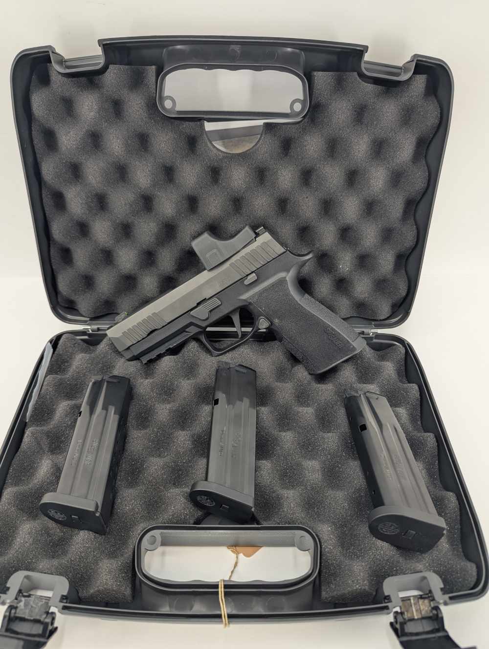 Sig Sauer P320 10mm w/ 3 Magazines, Sight, & Case-img-0