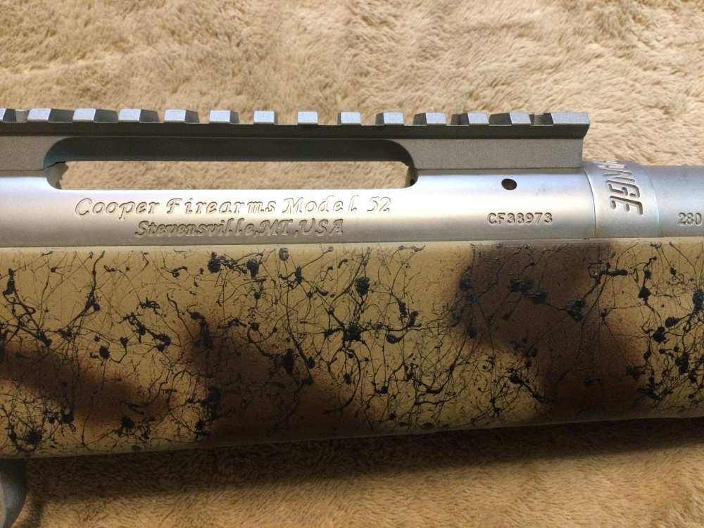 COOPER FIREARMS LH MODEL 52 LONG RANGE RIFLE in .280 AI Cal. W/ACCESSORIES-img-21