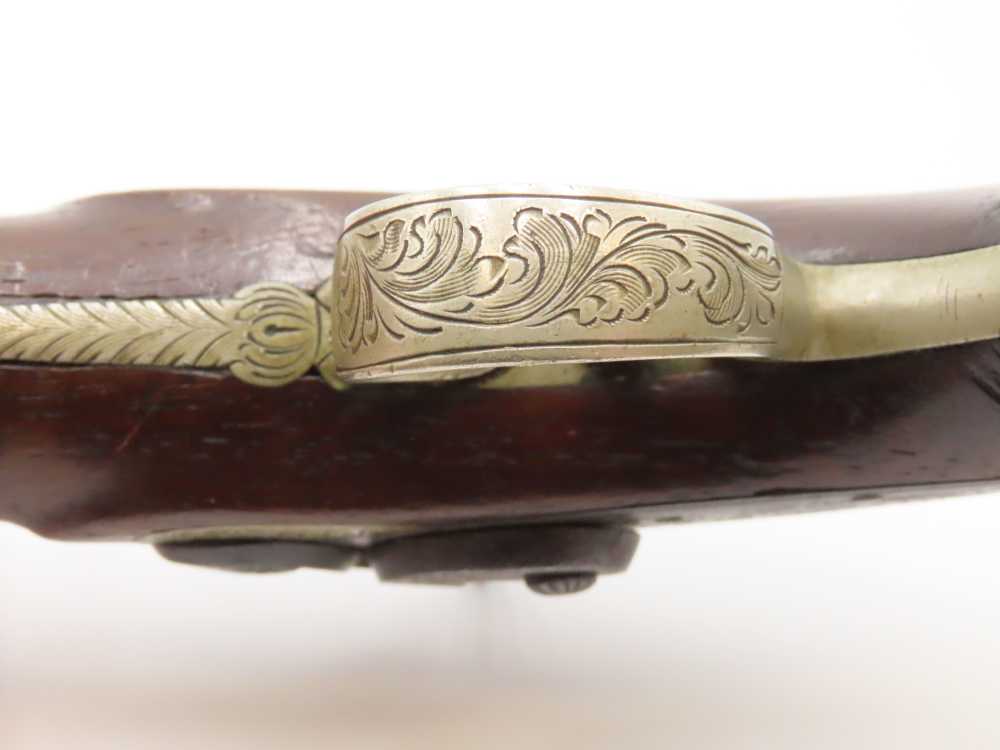 ENGRAVED/SILVER Mounted J.E. EVANS Antique “PEANUT SIZE” DERRINGER Pistol  -img-10