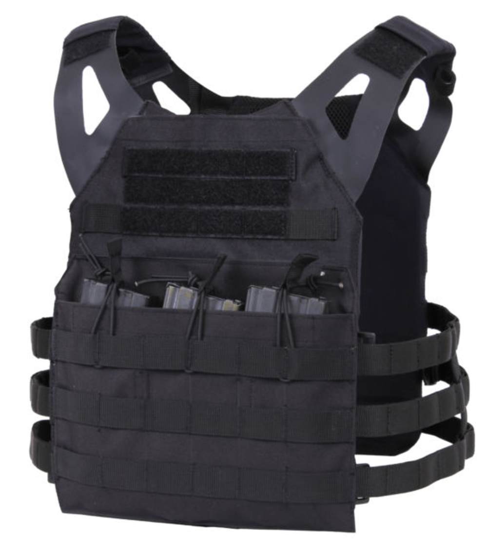 GTZ Black Molle bulletproof  bullet proof vest level IIIA stops .44mag!-img-2