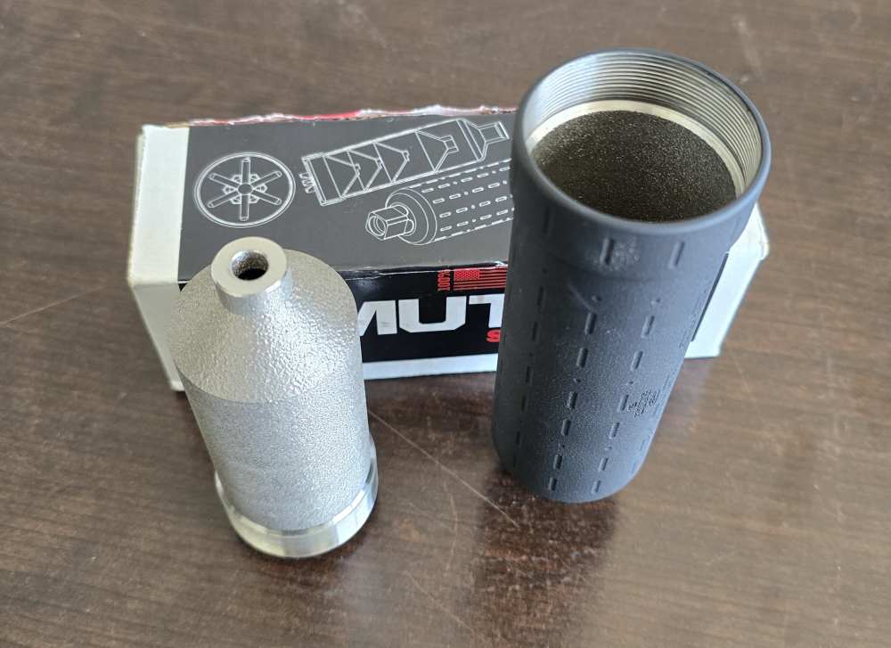 Bushmaster MUTA II Muta 2 3D printed Inconel 5.56 Suppressor-img-1