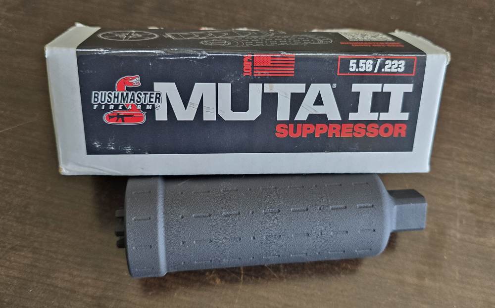 Bushmaster MUTA II Muta 2 3D printed Inconel 5.56 Suppressor-img-0