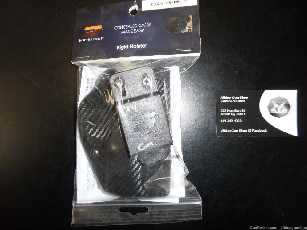 just holster it beretta px4c storm rigid holster right handed-img-0