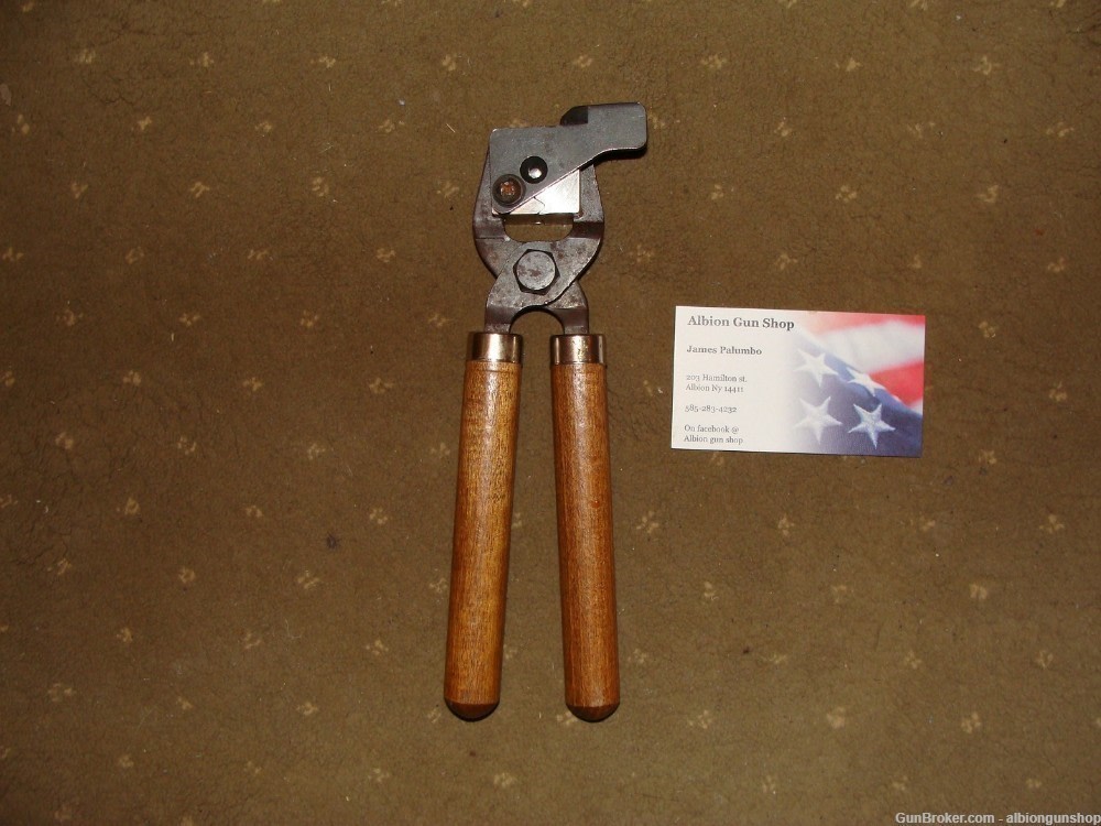 lee single cavity mold old #90428 .424 round ball-img-0