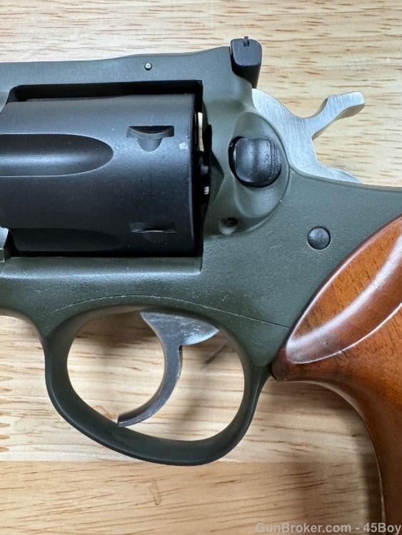Ruger Security Six 357 mag 6" CeraKote OD / BLK -img-5