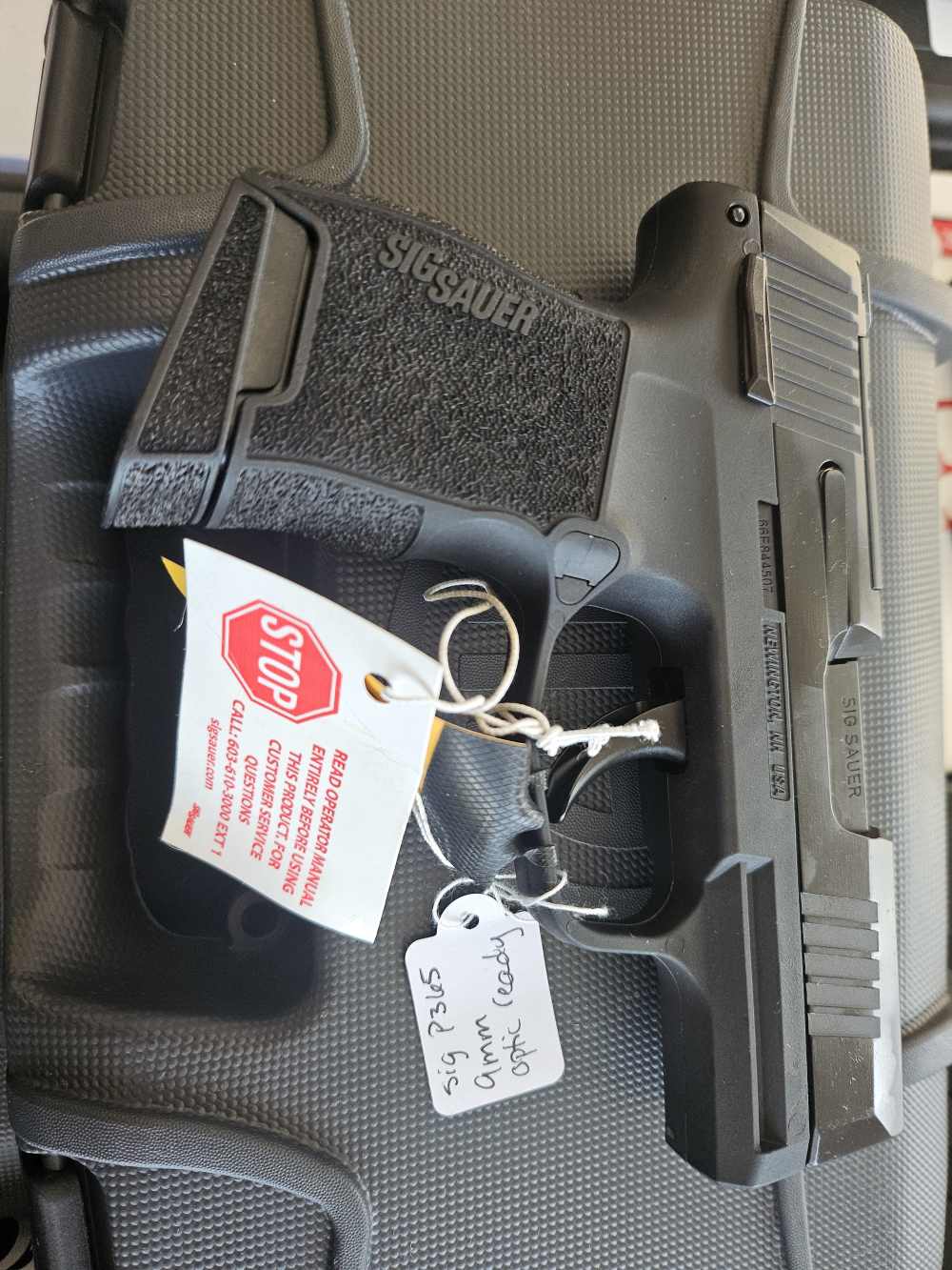 Sig Sauer P365 9mm Pistol 2x10rd 3.1" Manual Safety 365-9-BXR3P-MS-img-1