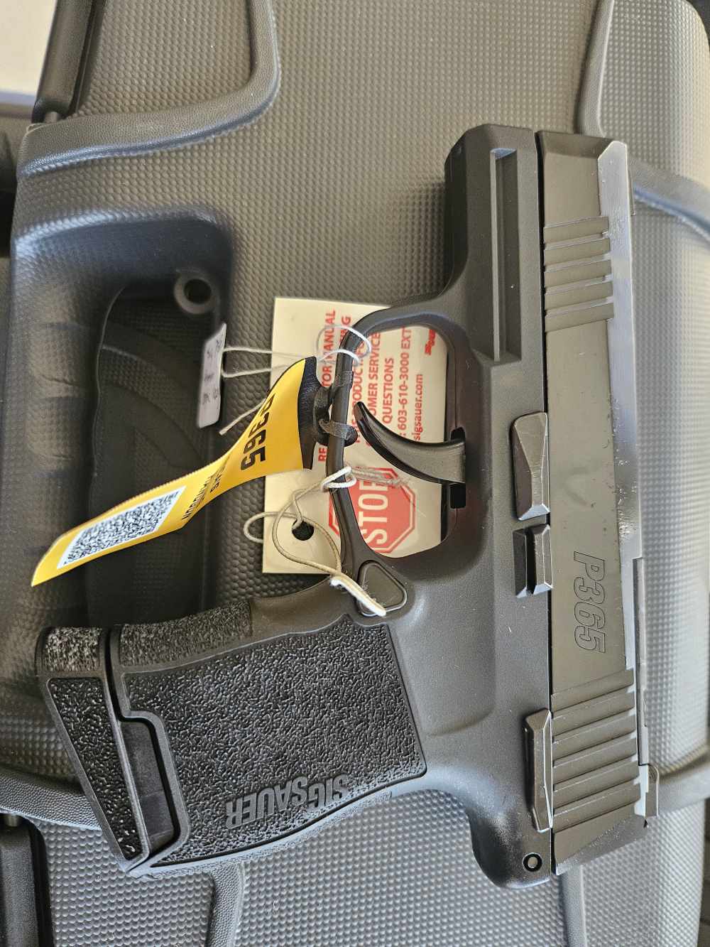 Sig Sauer P365 9mm Pistol 2x10rd 3.1" Manual Safety 365-9-BXR3P-MS-img-0