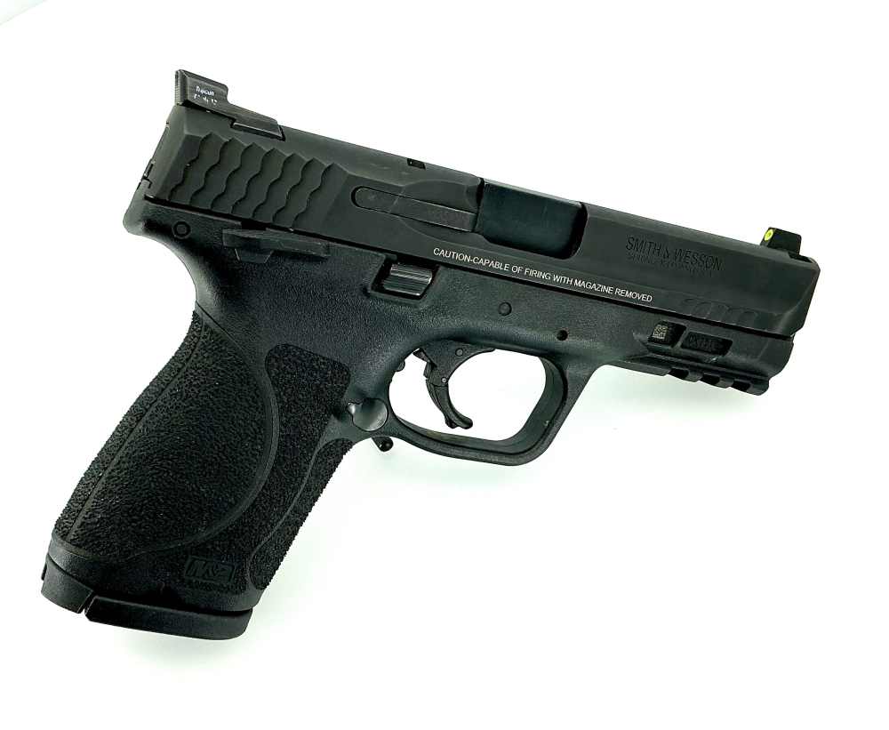 Smith & Wesson M&P9 M2.0 9mm pistol w/ Trijicon night sights + one mag-img-2