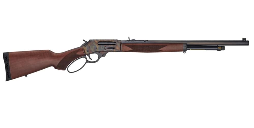 Henry H10 Case Hardened Side Gate .45-70 Govt 22" 4 Rds Walnut H010GCC-img-1