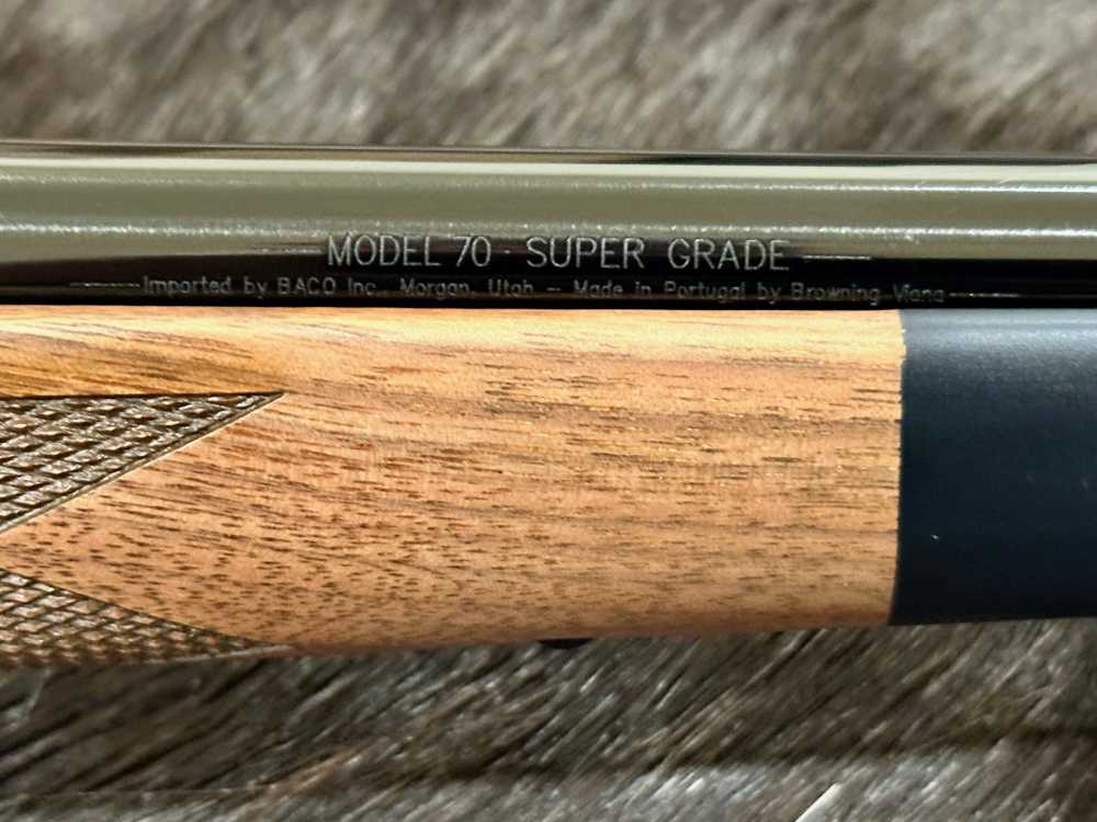 WINCHESTER MODEL 70 SUPER GRADE 270 WIN 24" GOOD WOOD, FREE SAFARI-img-6