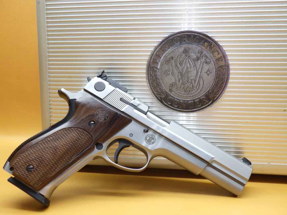 S&W Performance Center Model 952-2 9mm 5" Stainless Target Pistol SAO-img-0
