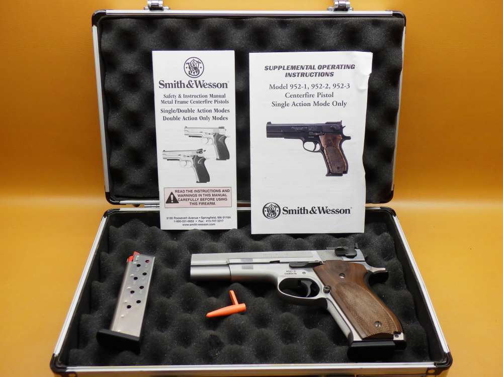 S&W Performance Center Model 952-2 9mm 5" Stainless Target Pistol SAO-img-23