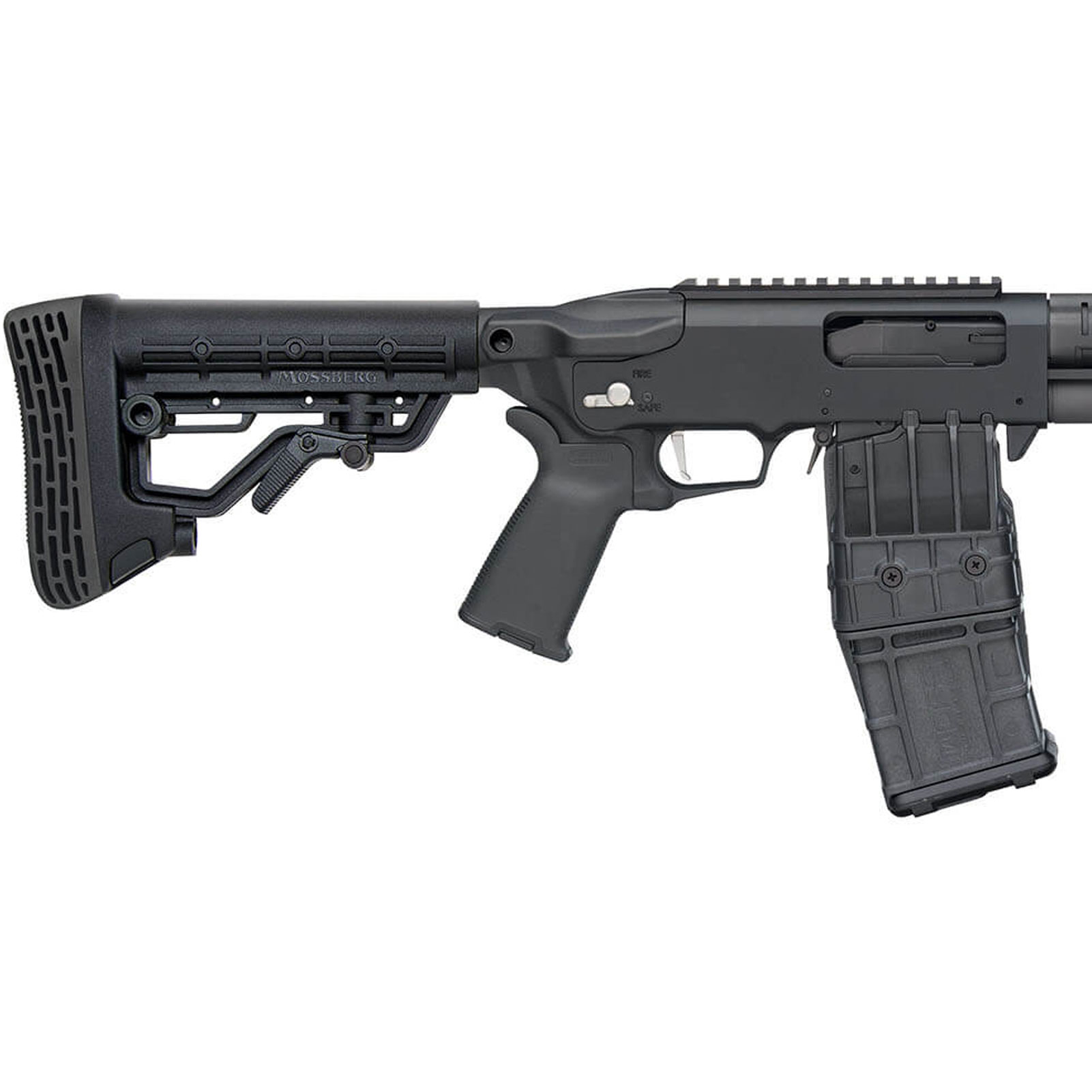 MOSSBERG 590RM Mag-Fed Stand-Off 12ga 18.5in 10rd Pump-Action Shotgun 50218-img-3