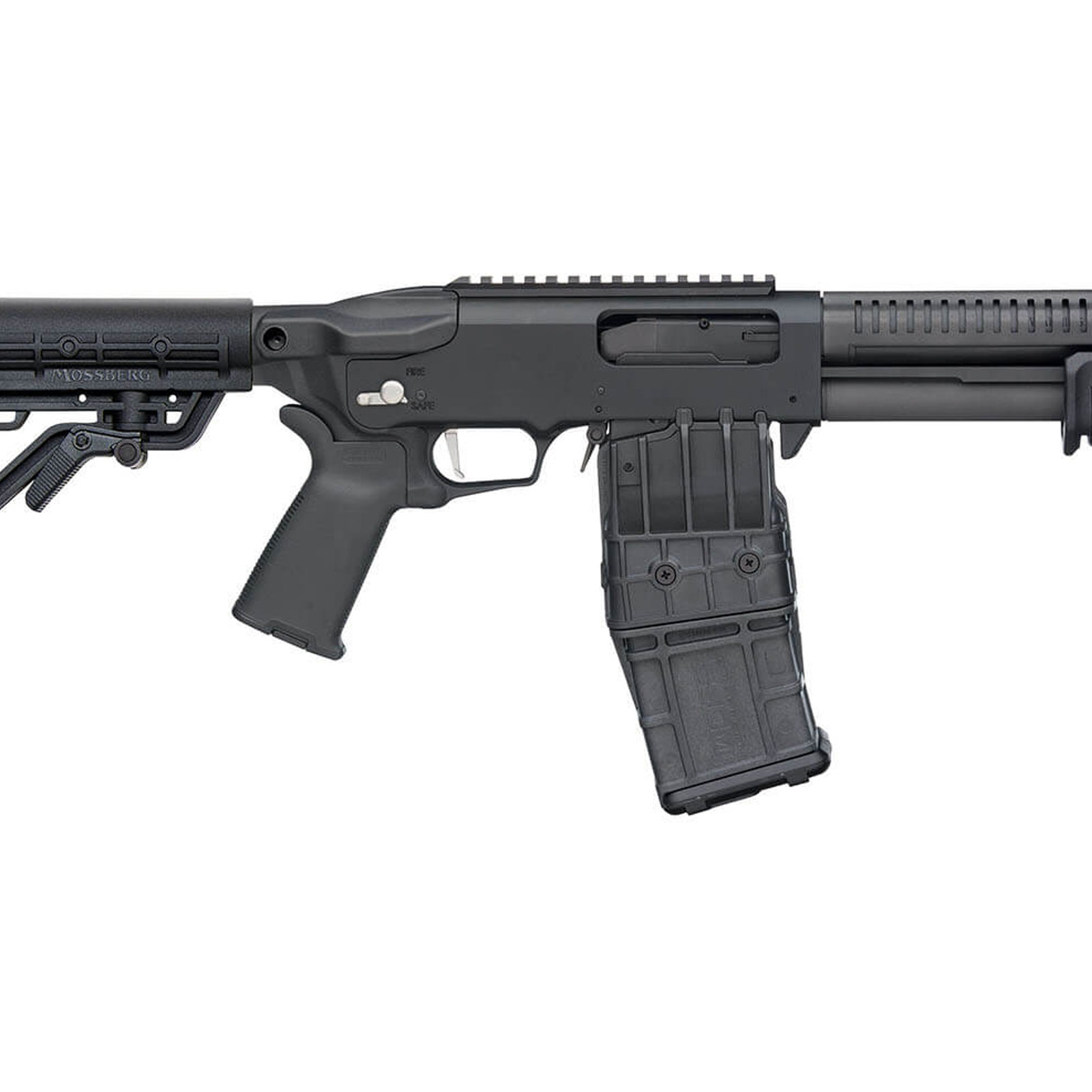 MOSSBERG 590RM Mag-Fed Stand-Off 12ga 18.5in 10rd Pump-Action Shotgun 50218-img-2