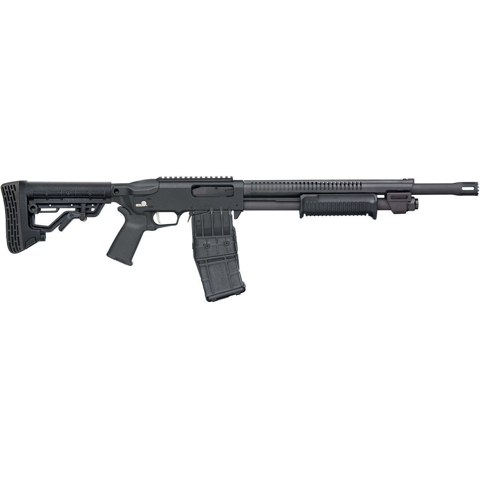 MOSSBERG 590RM Mag-Fed Stand-Off 12ga 18.5in 10rd Pump-Action Shotgun 50218-img-1