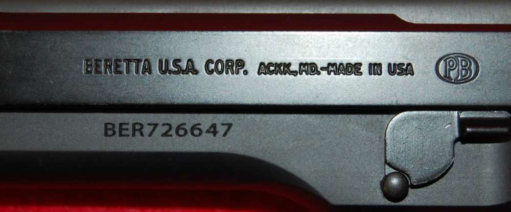 Beretta Model 92FS Semi-Auto Pistol in 9mm 4 7/8"  -img-2