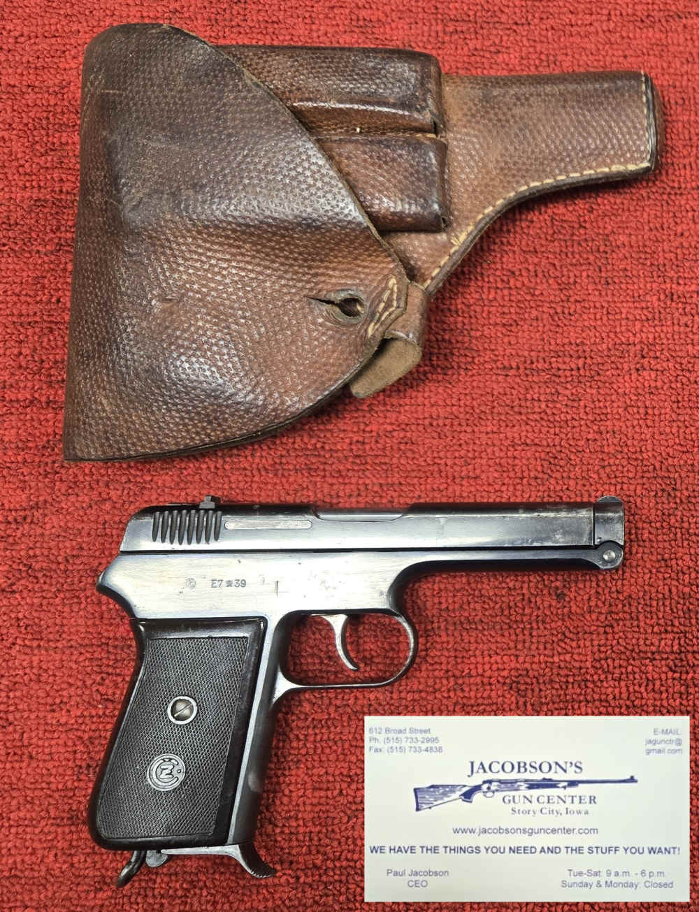 CZ VZ-38 380 ACP 4.625" 6rd 2602LM50515SU-img-0