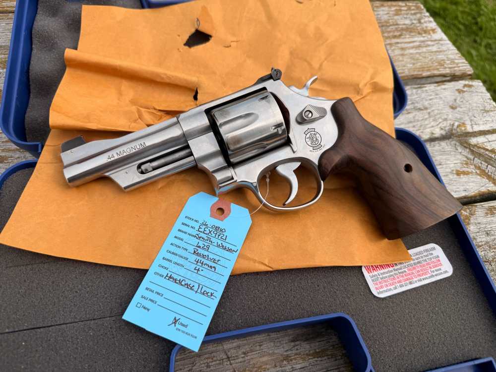SMITH & WESSON 629 4" .44 MAGNUM MOUNTAIN GUN REVOLVER -img-0