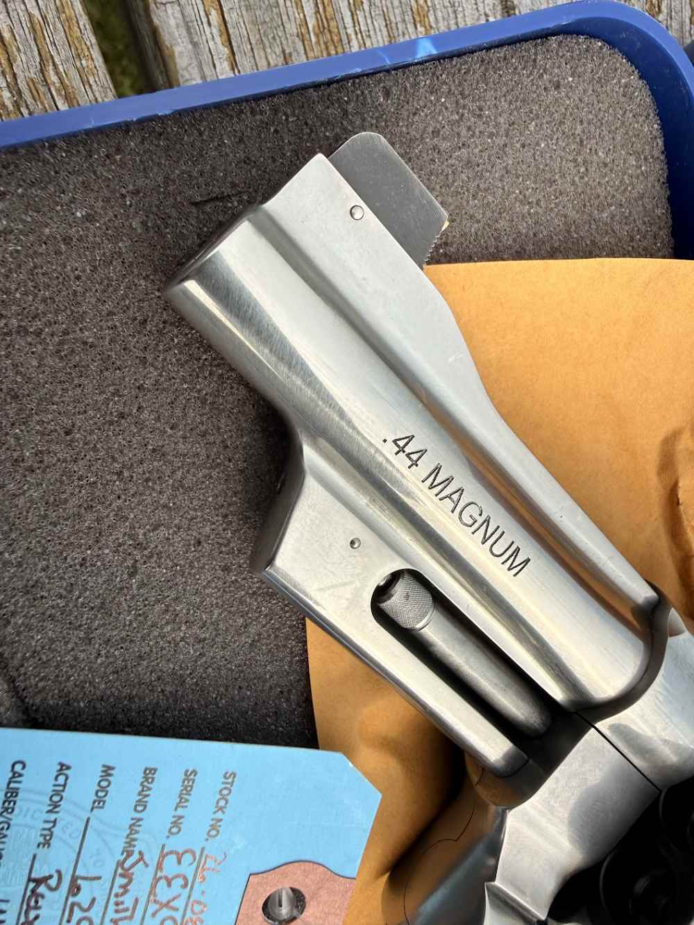 SMITH & WESSON 629 4" .44 MAGNUM MOUNTAIN GUN REVOLVER -img-12
