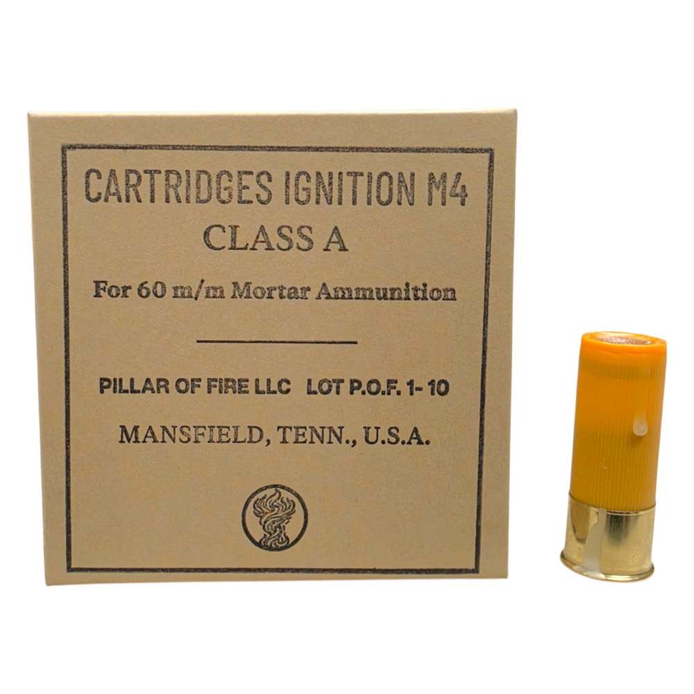 60mm M4 Mortar Ignition Cartridges – 25 count Box-img-0