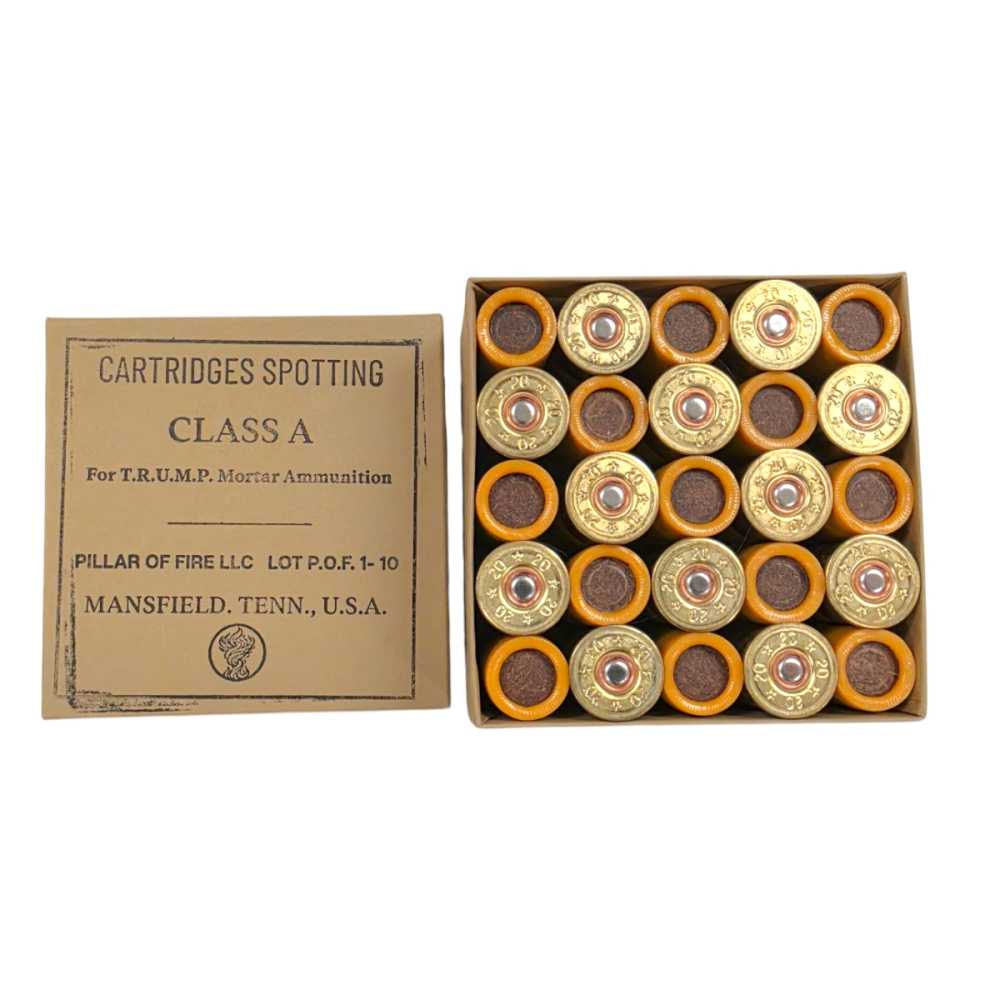 60mm, 81mm, 82mm Spotting Charges for TRUMP Mortar Rounds – 25 count Box-img-3