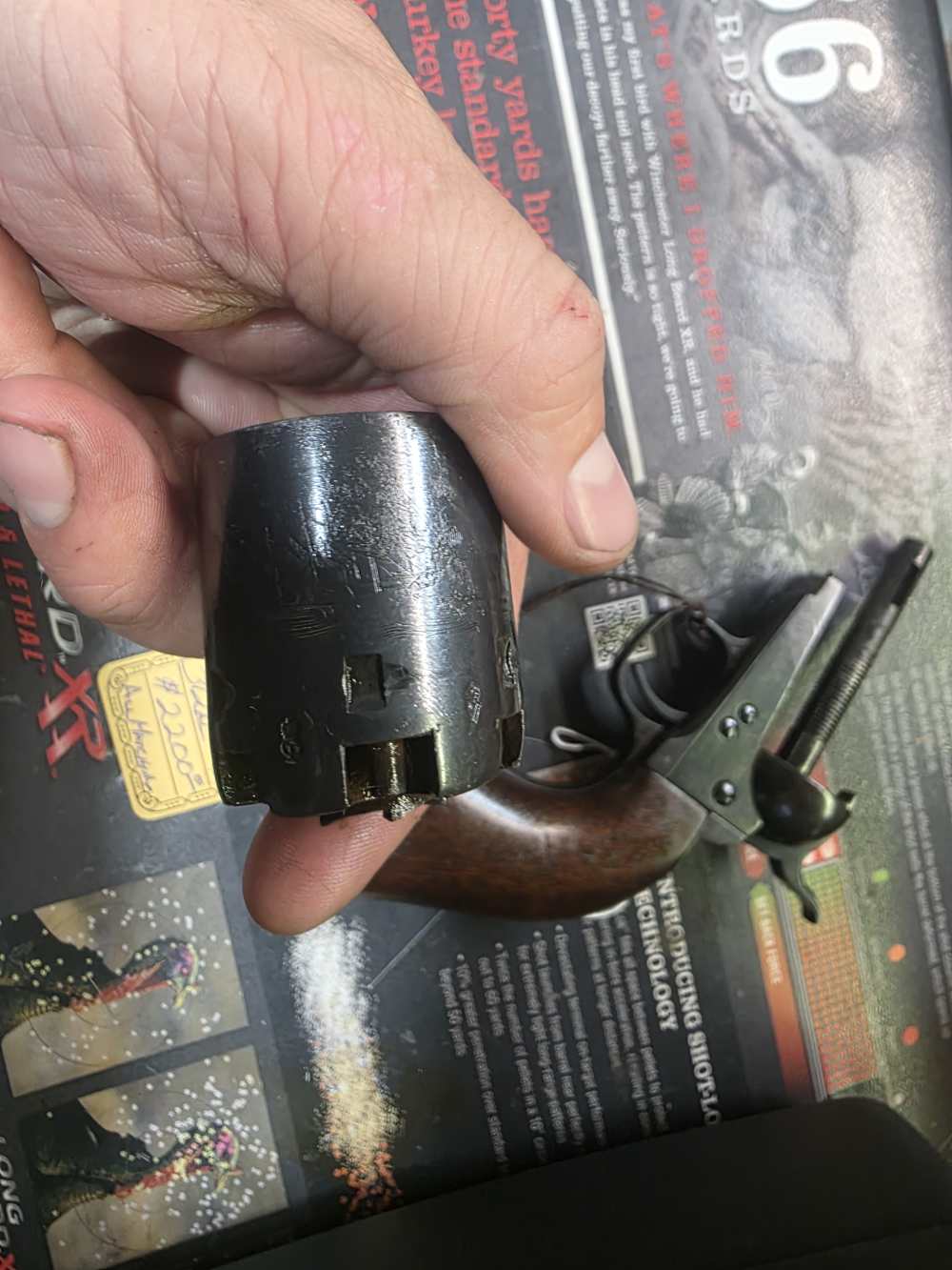 Original Colt 1851 Navy 36 Cal Percussion Black Powder Revolver Matching #s-img-36