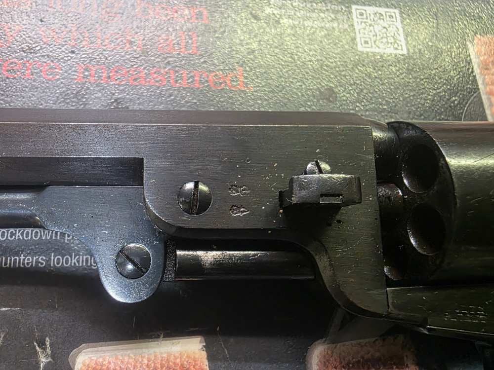 Original Colt 1851 Navy 36 Cal Percussion Black Powder Revolver Matching #s-img-3