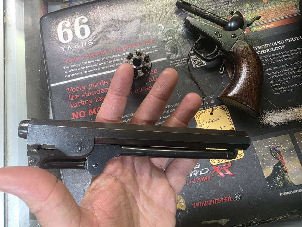 Original Colt 1851 Navy 36 Cal Percussion Black Powder Revolver Matching #s-img-41
