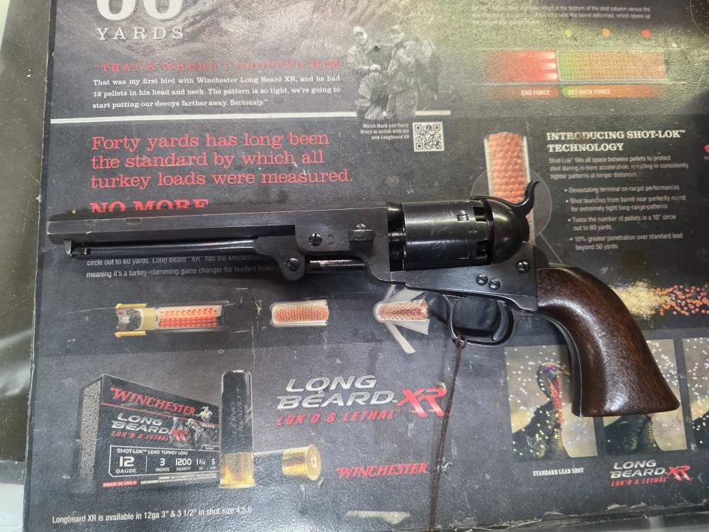 Original Colt 1851 Navy 36 Cal Percussion Black Powder Revolver Matching #s-img-0