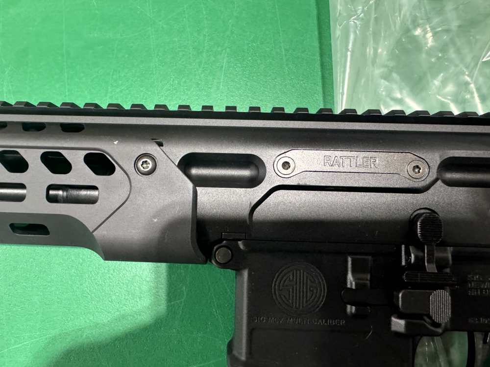 Sig Sauer MCX Rattler LT Semi-Auto Pistol AR 300 Black 6.75" No box or mag-img-17