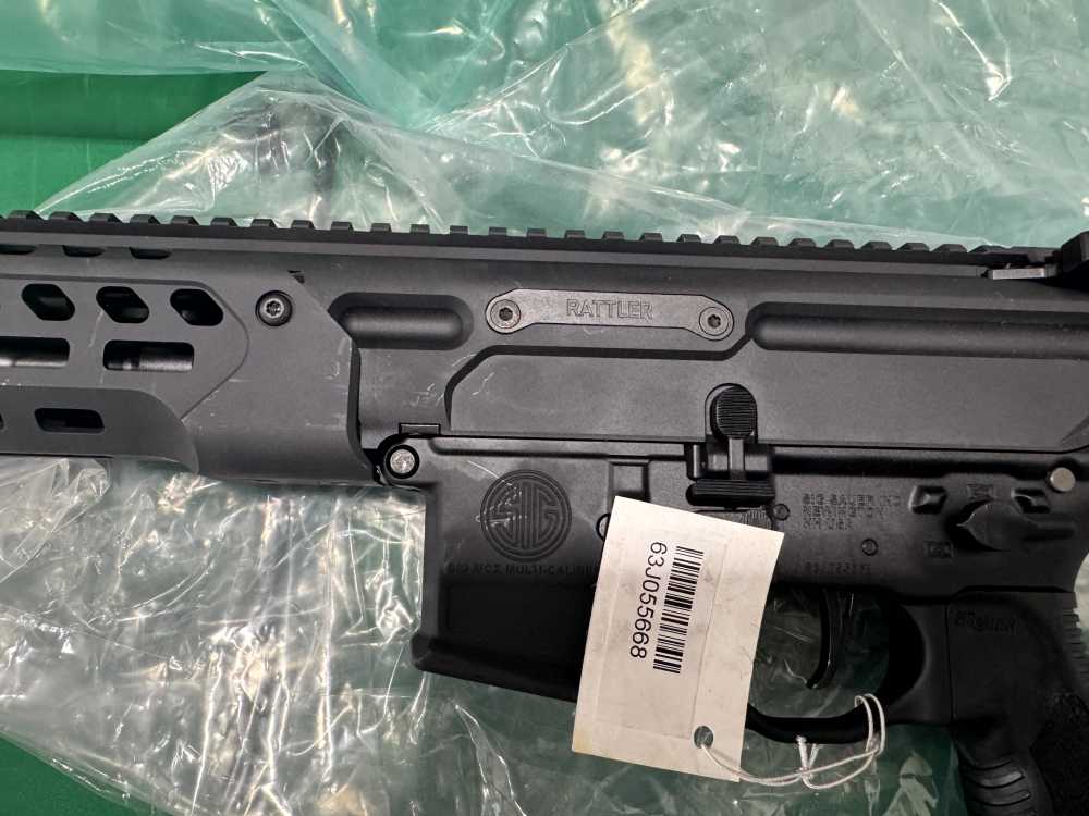 Sig Sauer MCX Rattler LT Semi-Auto Pistol AR 300 Black 6.75" No box or mag-img-53