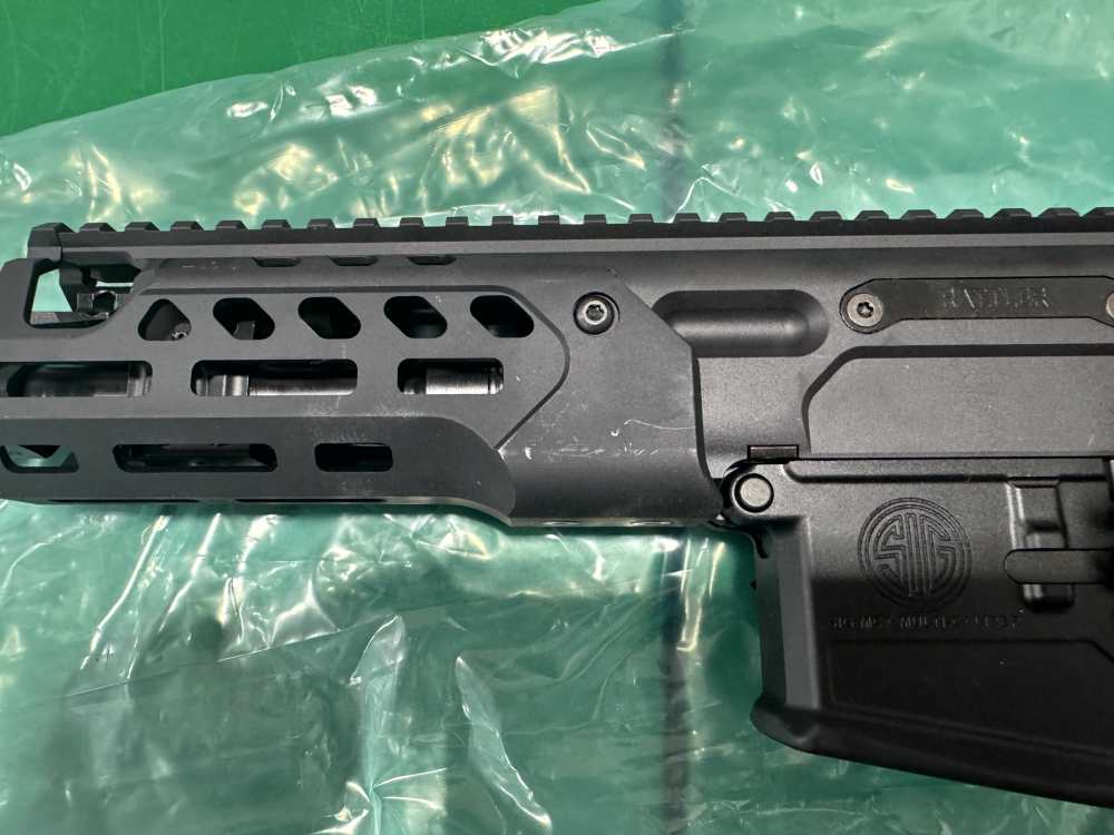Sig Sauer MCX Rattler LT Semi-Auto Pistol AR 300 Black 6.75" No box or mag-img-45