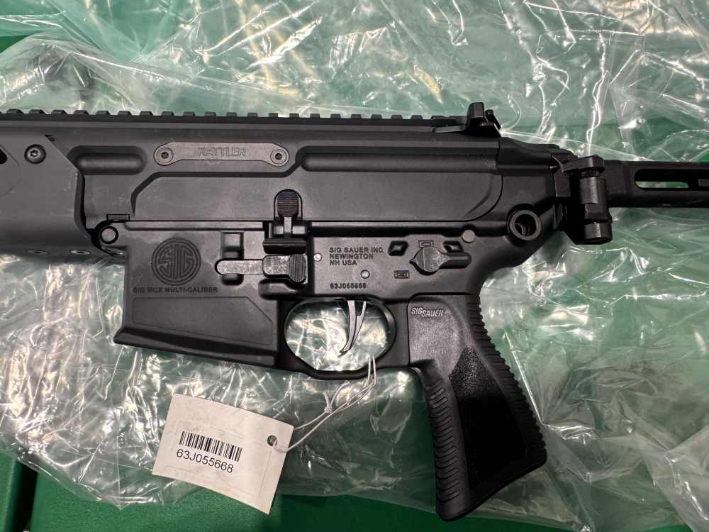 Sig Sauer MCX Rattler LT Semi-Auto Pistol AR 300 Black 6.75" No box or mag-img-54
