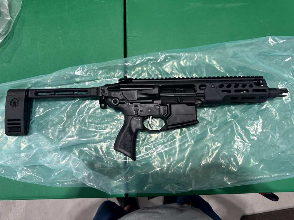 Sig Sauer MCX Rattler LT Semi-Auto Pistol AR 300 Black 6.75" No box or mag-img-37