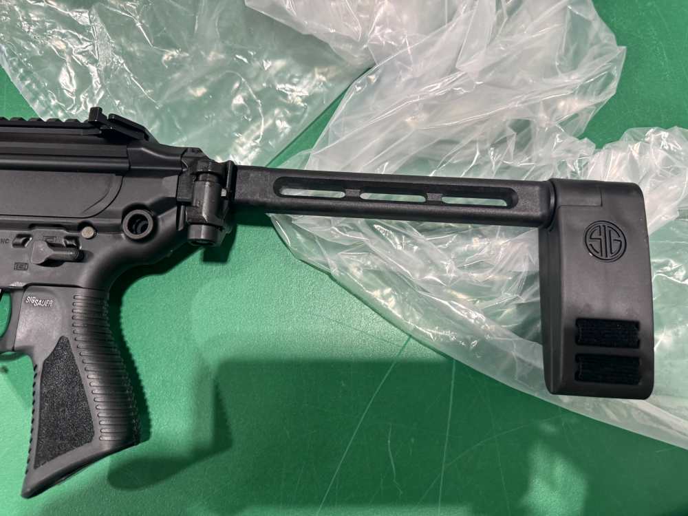 Sig Sauer MCX Rattler LT Semi-Auto Pistol AR 300 Black 6.75" No box or mag-img-4