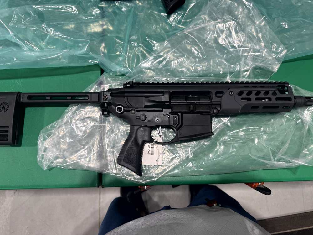 Sig Sauer MCX Rattler LT Semi-Auto Pistol AR 300 Black 6.75" No box or mag-img-59