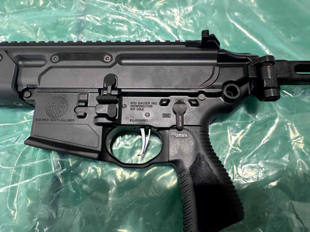 Sig Sauer MCX Rattler LT Semi-Auto Pistol AR 300 Black 6.75" No box or mag-img-32