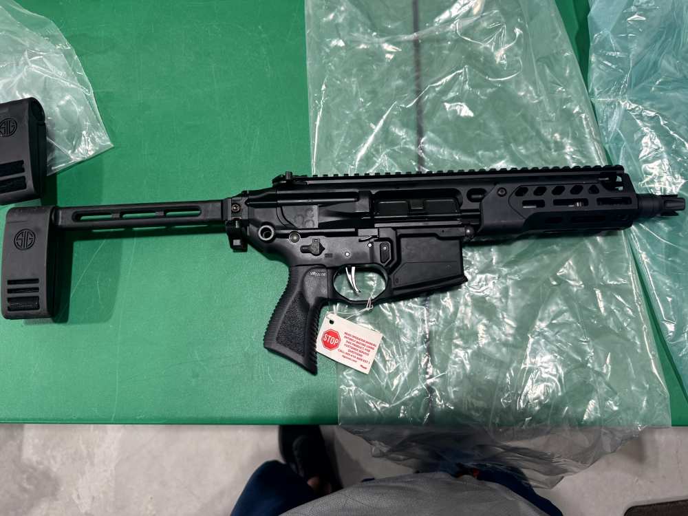 Sig Sauer MCX Rattler LT Semi-Auto Pistol AR 300 Black 6.75" No box or mag-img-23
