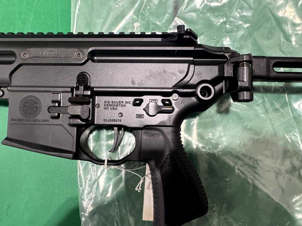 Sig Sauer MCX Rattler LT Semi-Auto Pistol AR 300 Black 6.75" No box or mag-img-18