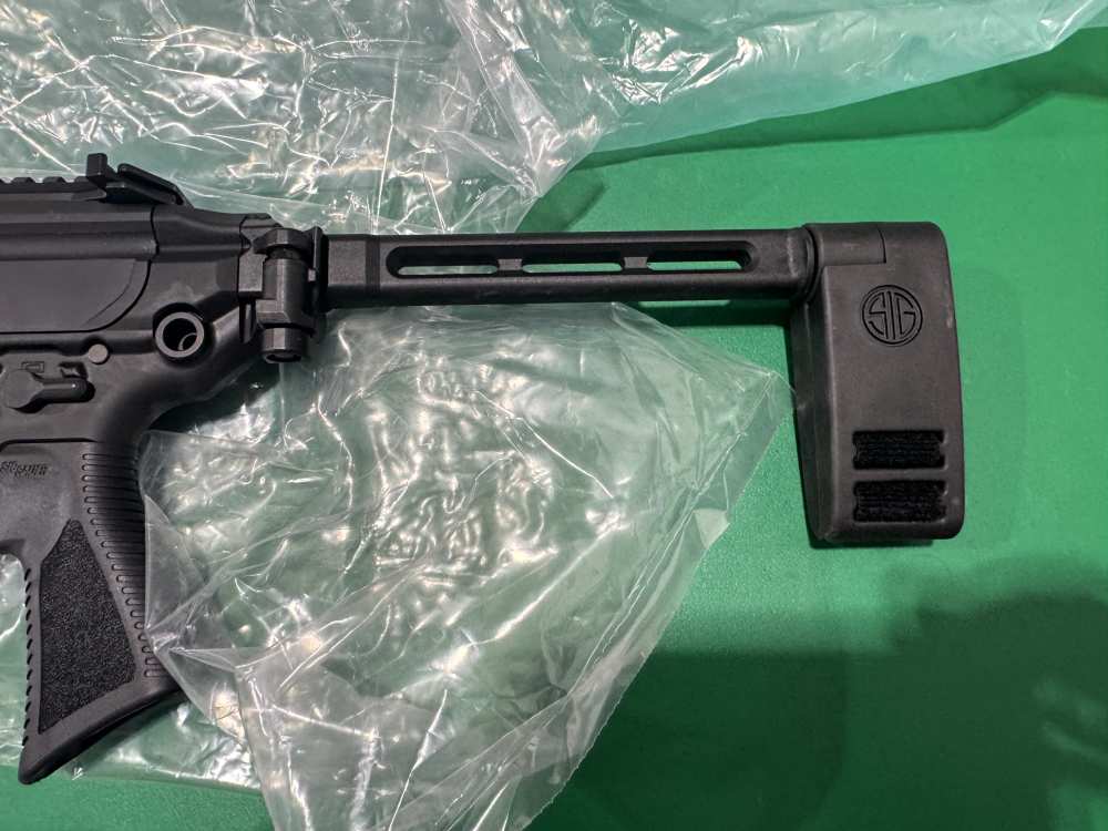 Sig Sauer MCX Rattler LT Semi-Auto Pistol AR 300 Black 6.75" No box or mag-img-55