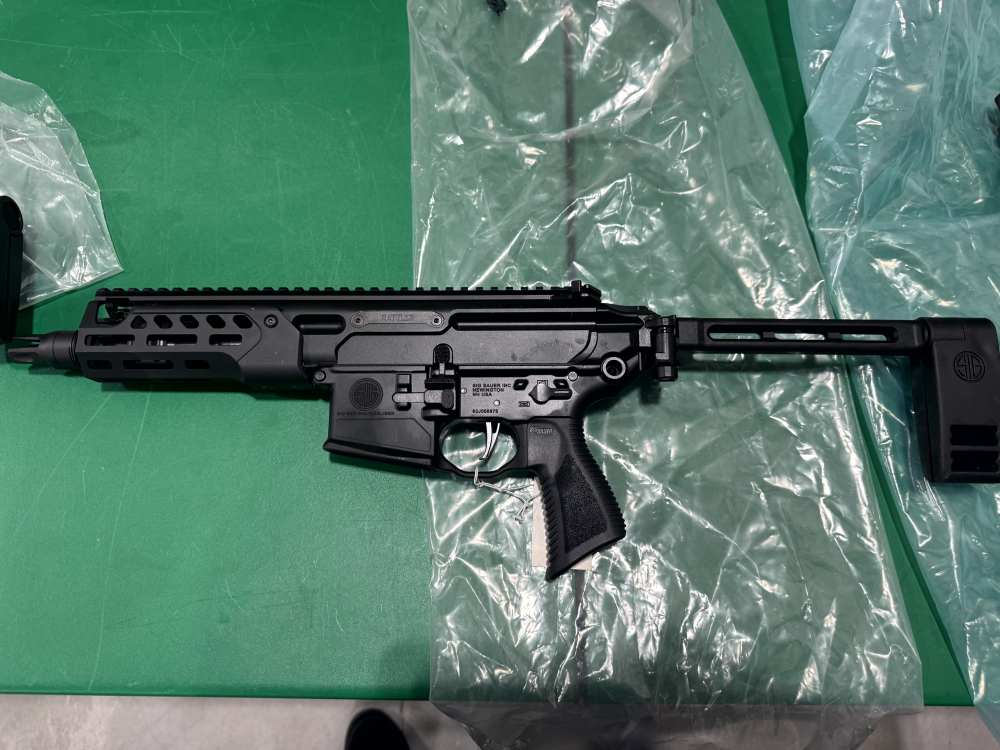 Sig Sauer MCX Rattler LT Semi-Auto Pistol AR 300 Black 6.75" No box or mag-img-14
