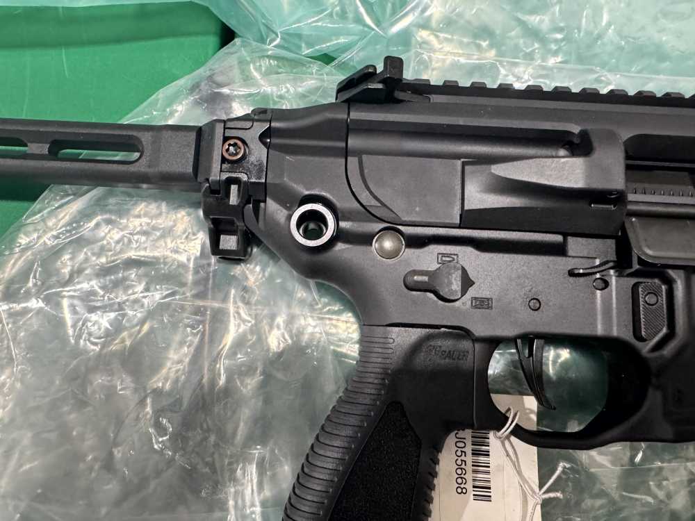 Sig Sauer MCX Rattler LT Semi-Auto Pistol AR 300 Black 6.75" No box or mag-img-61