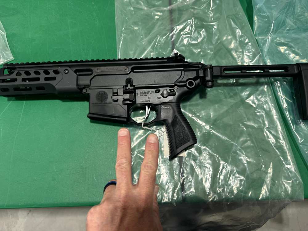 Sig Sauer MCX Rattler LT Semi-Auto Pistol AR 300 Black 6.75" No box or mag-img-15
