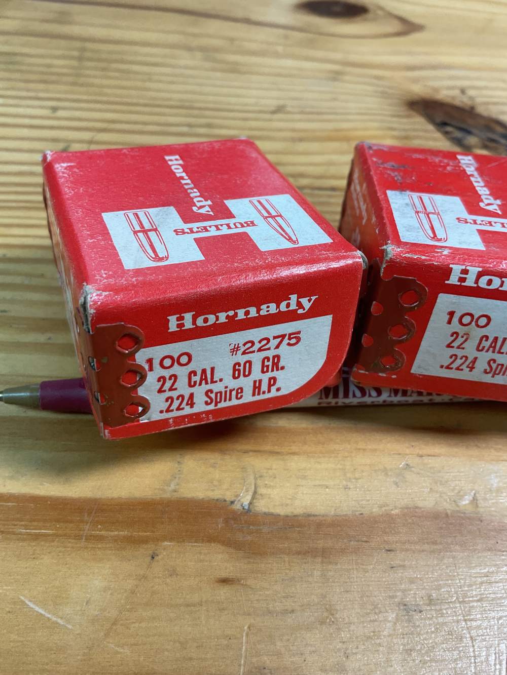 300 .22 cal 60 grain bullets Nosler bthp Hornady spire-img-3