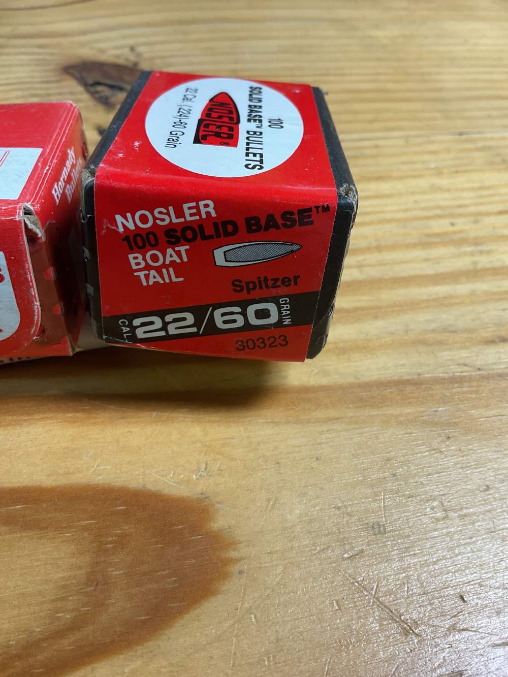 300 .22 cal 60 grain bullets Nosler bthp Hornady spire-img-1