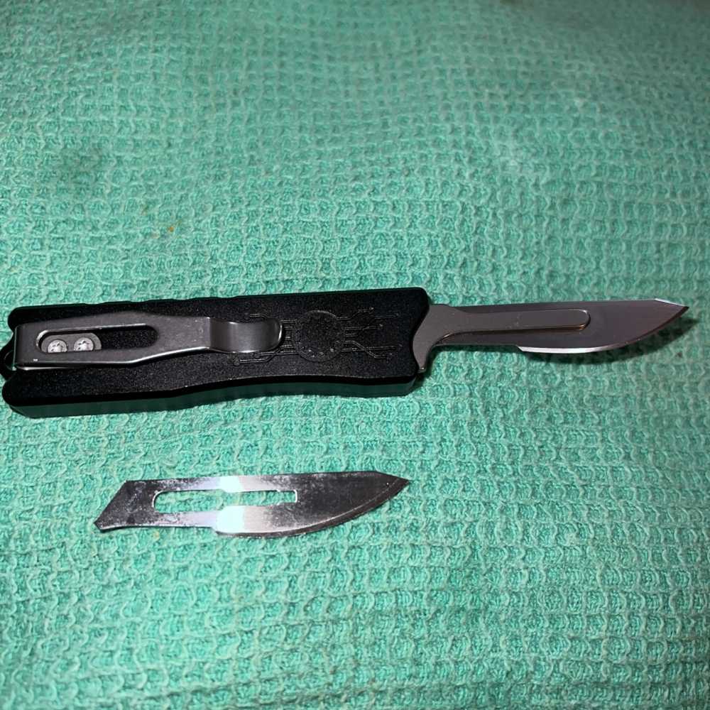 Automatic out the front razor knife-img-3